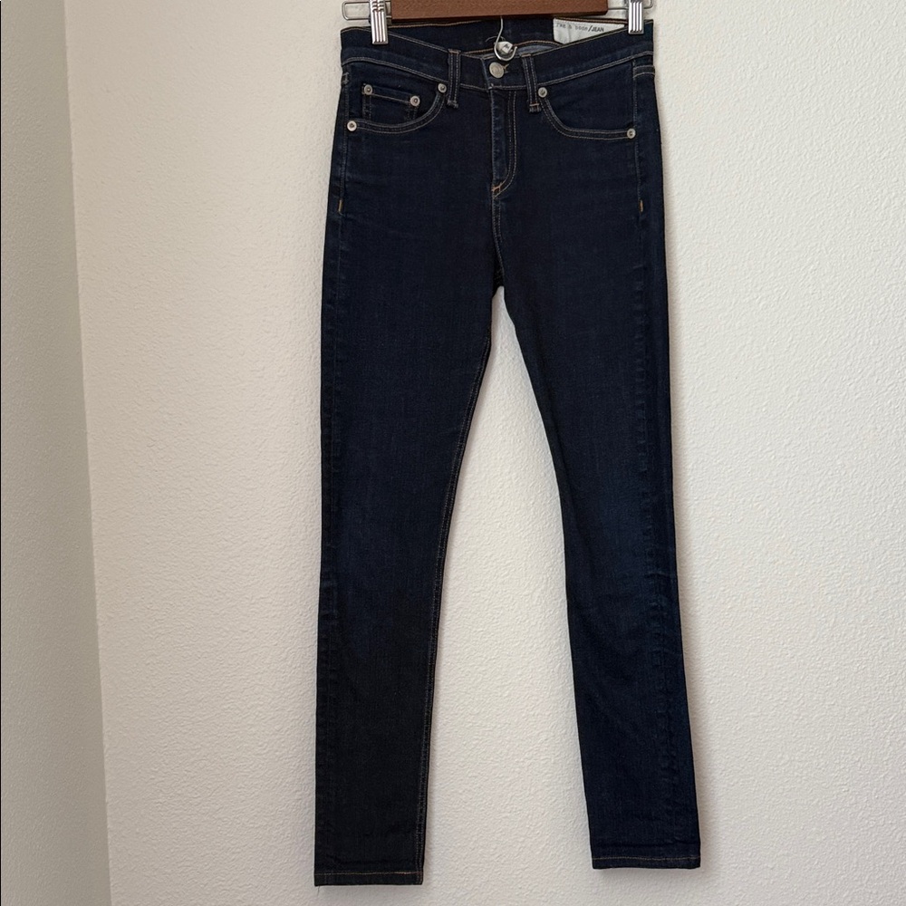 Rag & Bone High Rose Skinny Jeans Color Heritage